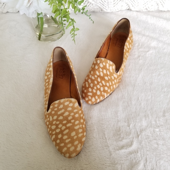 Madewell Shoes - Madewell Belgian loafer printed haircalf 8.5